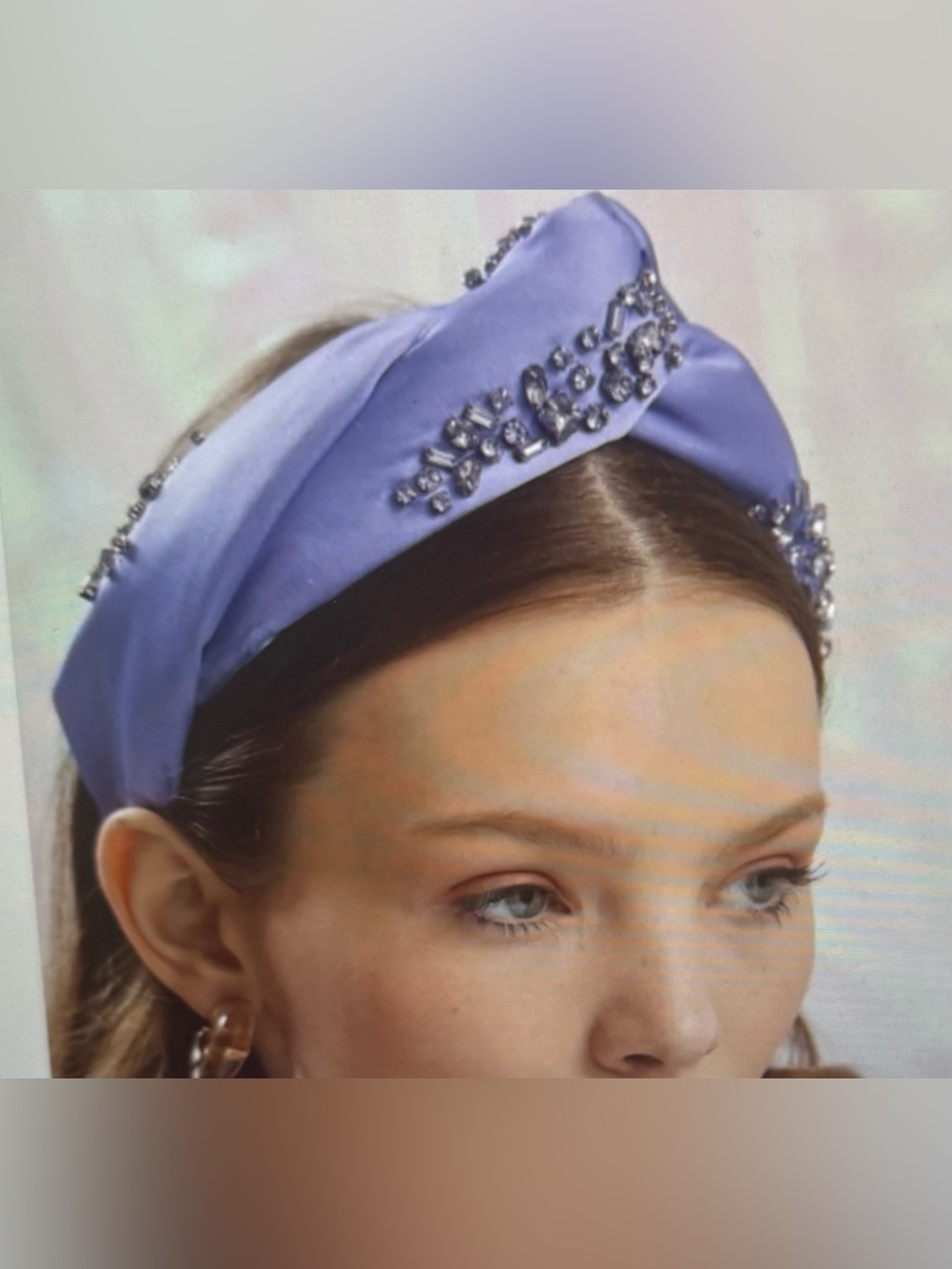 Lele Sadoughi, brand new with tags Marlene Jeweled Padded Headband Ltd edition